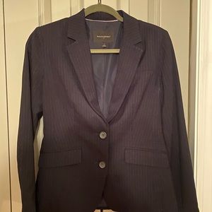 Banana Republic Navy pinstripe jacket